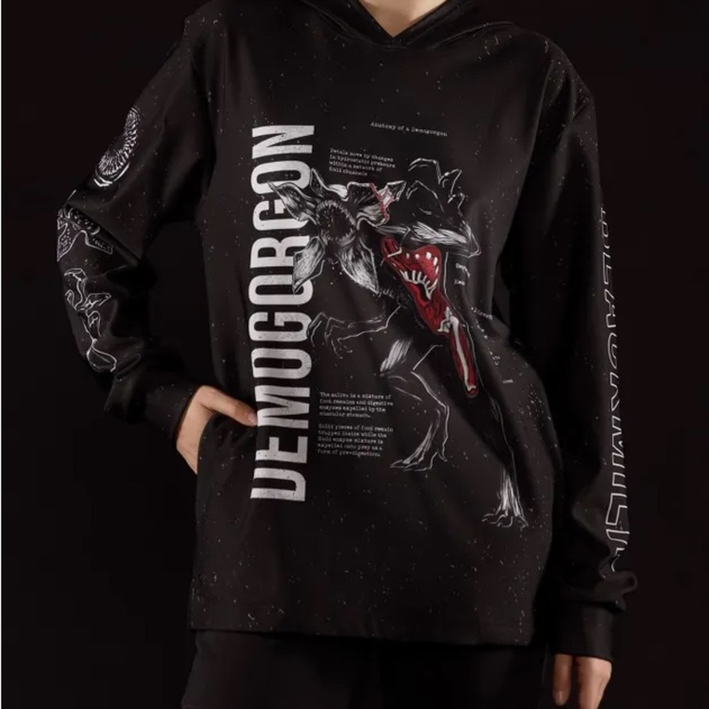 Blackmilk Anatomy of a Demogorgon Hoodie Sweater - Limited